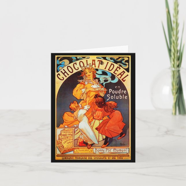 Tarjeta Notecard-Classic/Vintage-Mucha 11 (Anverso)
