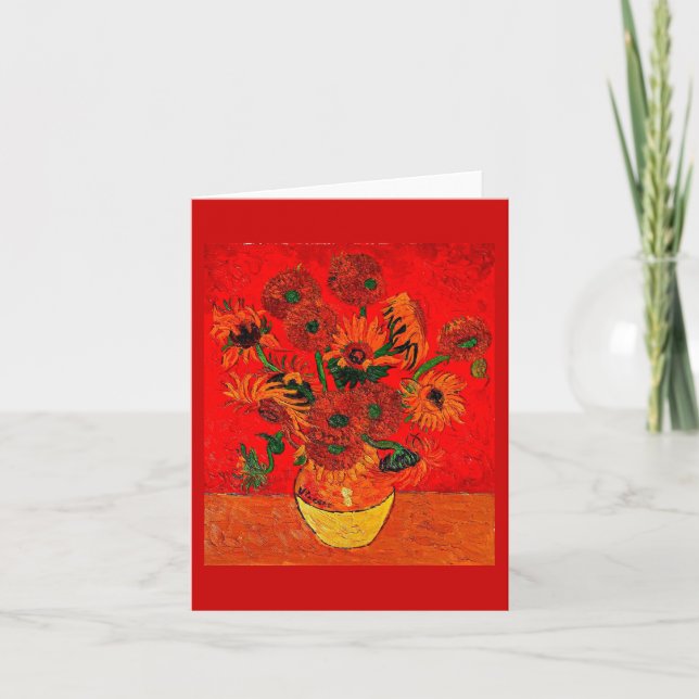 Tarjeta Notecard-Classic/Vintage-Vincent Van Gogh 2 (Anverso)
