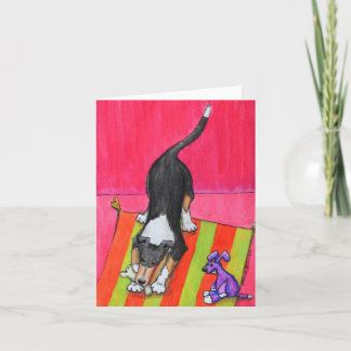 Tarjeta Notecard de 4x6 de "toda la mina"