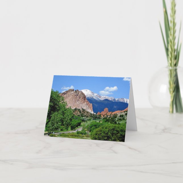 Tarjeta Notecard de Colorado (Anverso)