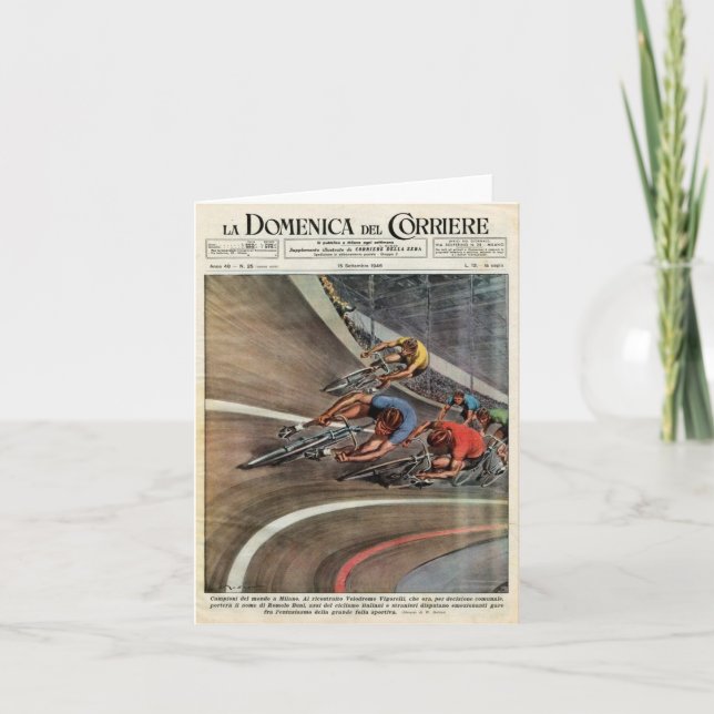 Tarjeta Notecard de Domenica (Anverso)