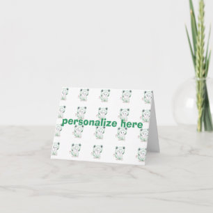 Tarjeta Notecard de Kittenfrog