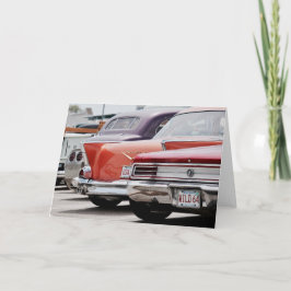 Tarjeta Notecard de Notecard, un viejo amante de los autos