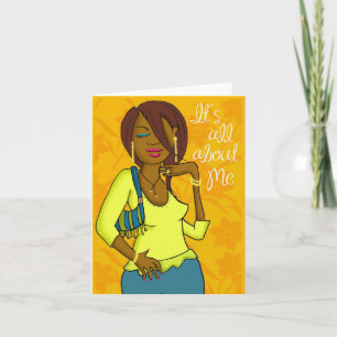 Tarjeta Notecard de Sassy Sista