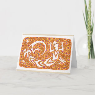 Tarjeta Notecard del "alcohol afortunado"