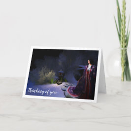 Tarjeta Notecard del kimono (el cambio/personaliza el