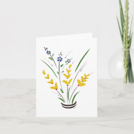 Tarjeta Notecard en blanco
