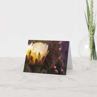 Tarjeta Notecard en blanco alegre