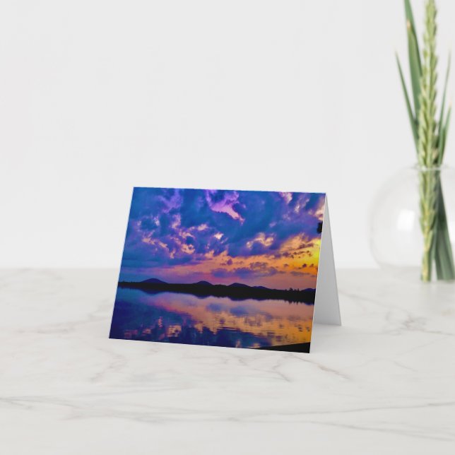 Tarjeta notecard: en blanco dentro: todas las ocasiones (Anverso)