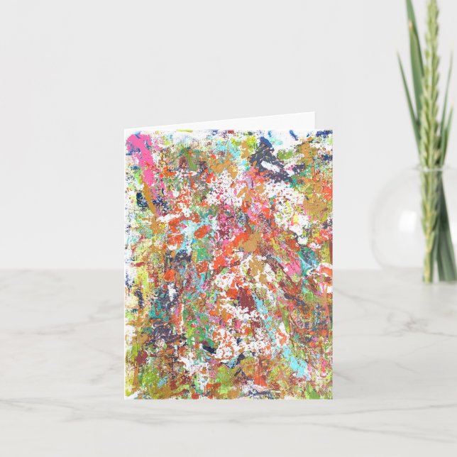 Tarjeta Notecard en blanco en cuarentena (Anverso)