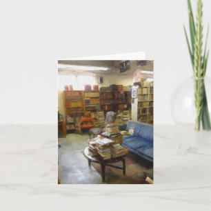 Tarjeta Notecard: En la librería usada