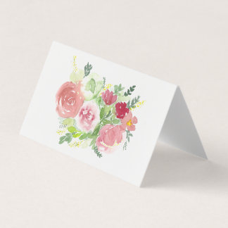 Tarjeta notecard floral