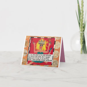 TARJETA NOTECARD-HE DECIDIDO QUE "TENGO LA EDAD SUFICIENTE