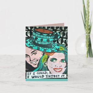 TARJETA NOTECARD-IF I PODRÍA, YO LO INYECTARÍA