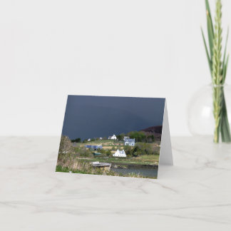 Tarjeta Notecard: Isla de Skye, Escocia