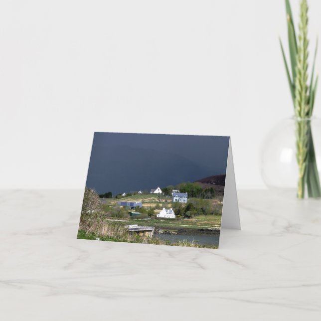 Tarjeta Notecard: Isla de Skye, Escocia (Anverso)
