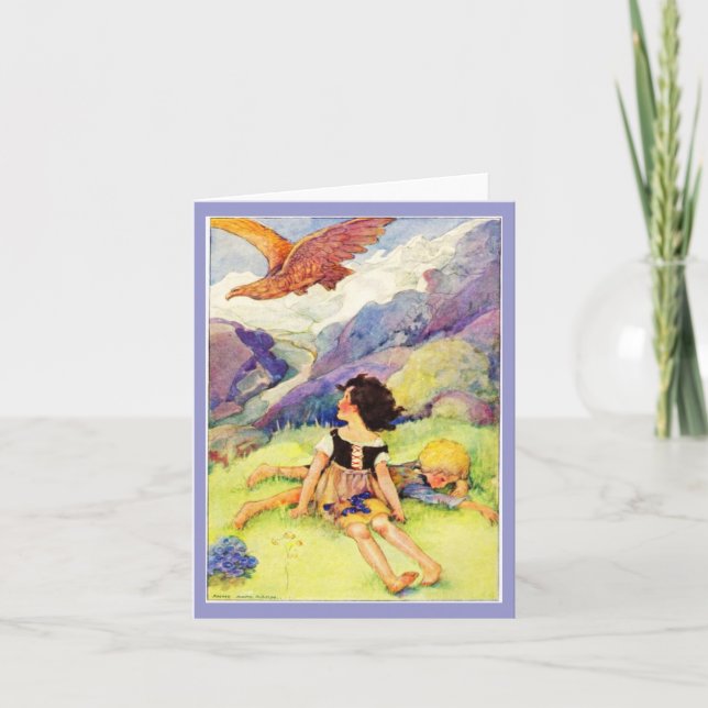 Tarjeta Notecard-Just para niños-Anne Anderson 19 (Anverso)