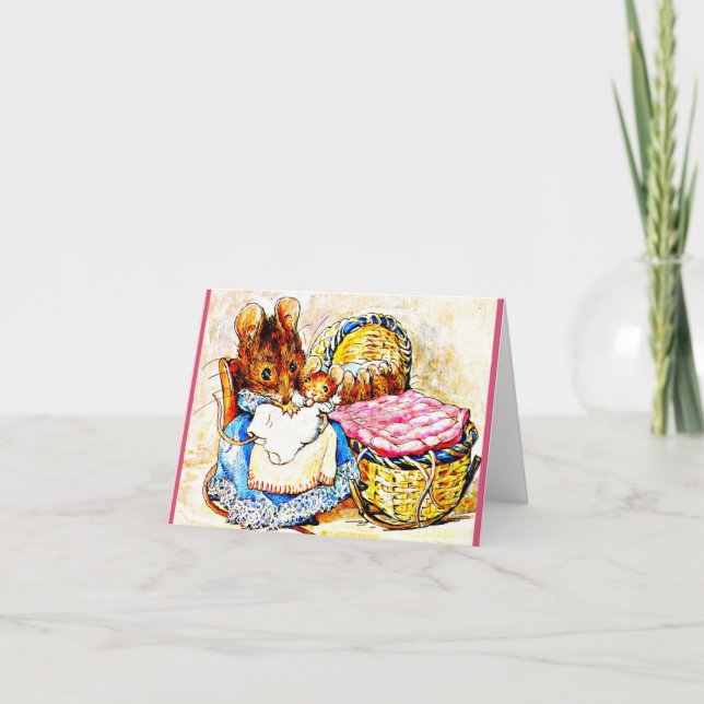 Tarjeta Notecard-Kids Art-Beatrix Potter 31 (Anverso)