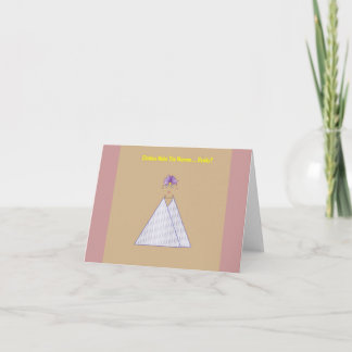 Tarjeta NOTECARD - La Ropa Hace A La Mujer... ¿En Verdad?