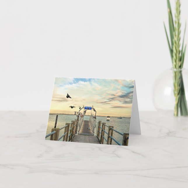 Tarjeta Notecard - MAMÁES de Plymouth de la rampa del (Anverso)