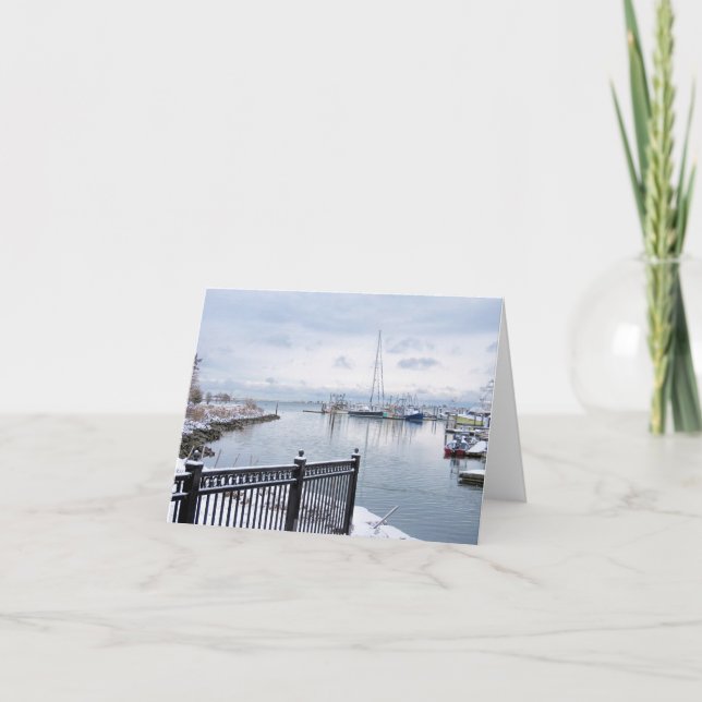 Tarjeta Notecard - MAMÁES de Plymouth frente al mar (Anverso)