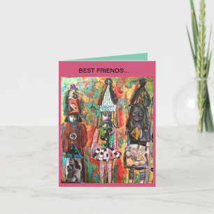 TARJETA NOTECARD- MEJORES AMIGOS…