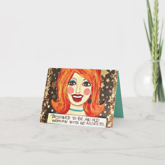 TARJETA NOTECARD- NO HAY REGRESOS.
