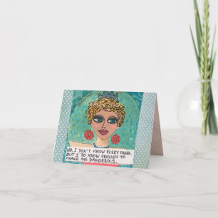 TARJETA NOTECARD-NO, NO SÉ TODO