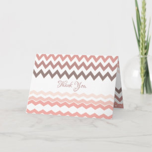 Tarjeta Notecard Patterado con Pluma Rosa