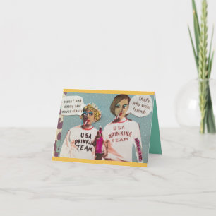 TARJETA NOTECARD-SWEET Y DESCARADO Y NUNCA CON CLASE