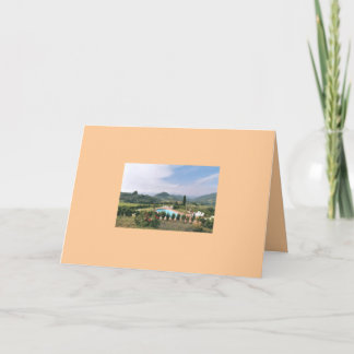 Tarjeta Notecard toscano