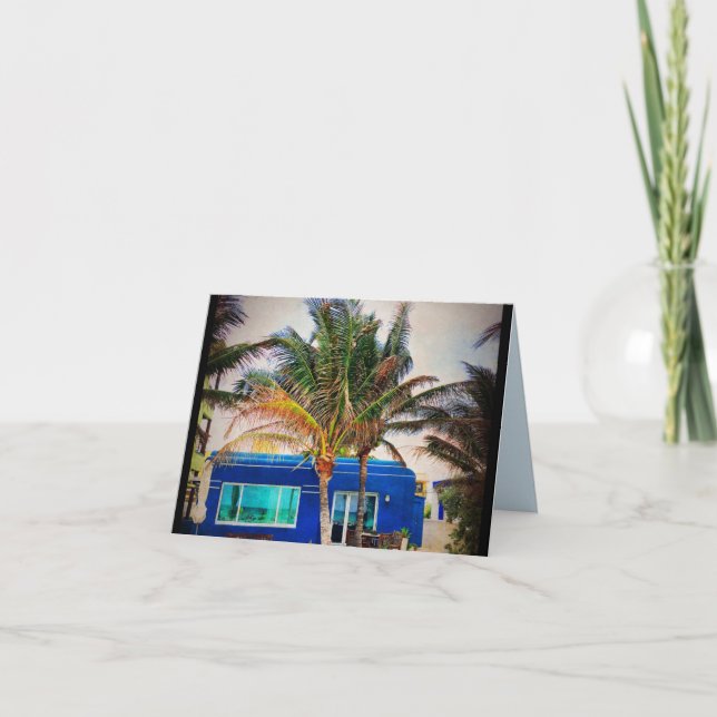 Tarjeta Notecard - una casa limpia es un signo de una vida (Anverso)