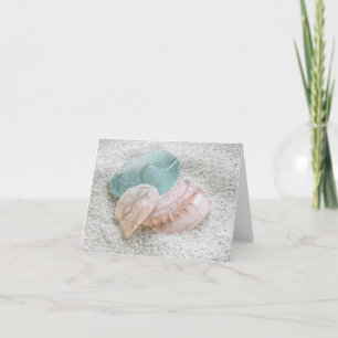 Tarjeta Notecard - Vidrio marino en pastos