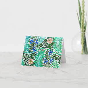 Tarjeta Notecard-Vintage Fabric/Fashion-William Morris 27