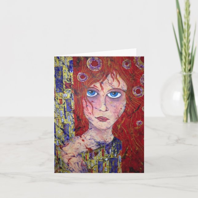 Tarjeta Notecard VIRGINAL ESPERANZADO (Anverso)