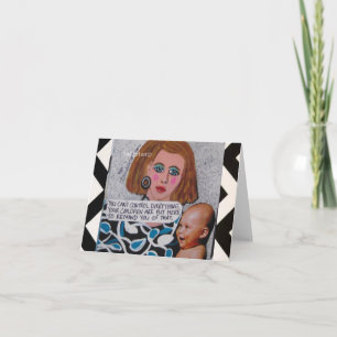 TARJETA NOTECARD-YOU NO PUEDE CONTROLAR TODO