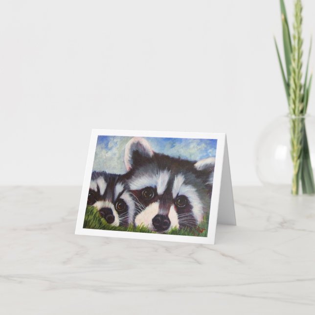 Tarjeta notecards del espacio en blanco del arte del (Anverso)