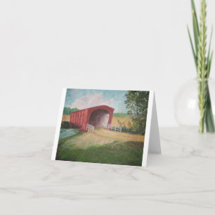 Tarjeta Notecards del puente de Roseman