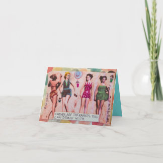 TARJETA NOTECARDS-FRIENDS SON COMO TERAPEUTAS