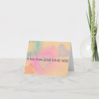 Tarjeta Notecards personalizado