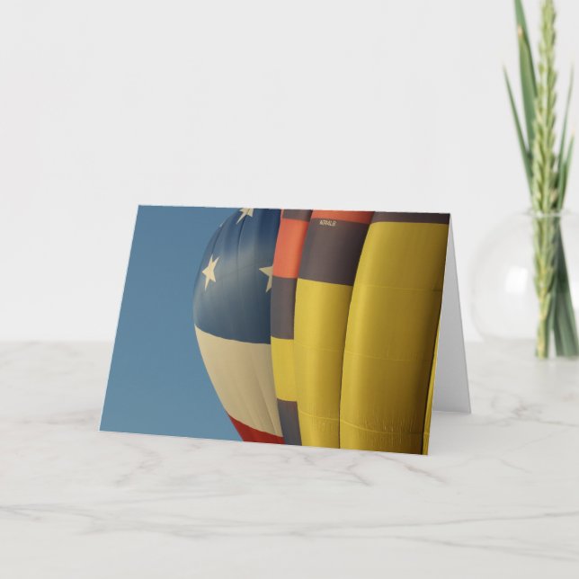 TARJETA NOTECARIOS DE BALONES DE AIRE CALIENTE (Anverso)