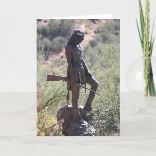 Tarjeta Notecas guerreras indias