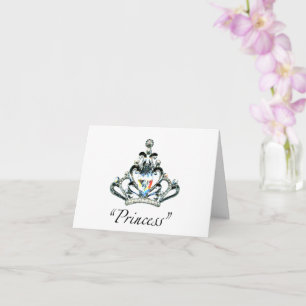 Tarjeta Notecas "Princess"