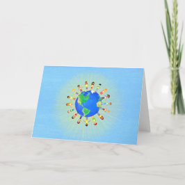 Tarjeta Notecnológicos mundiales brillantes