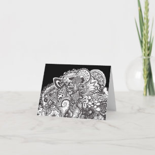 Tarjeta Notecnológicos para plumas y tinta