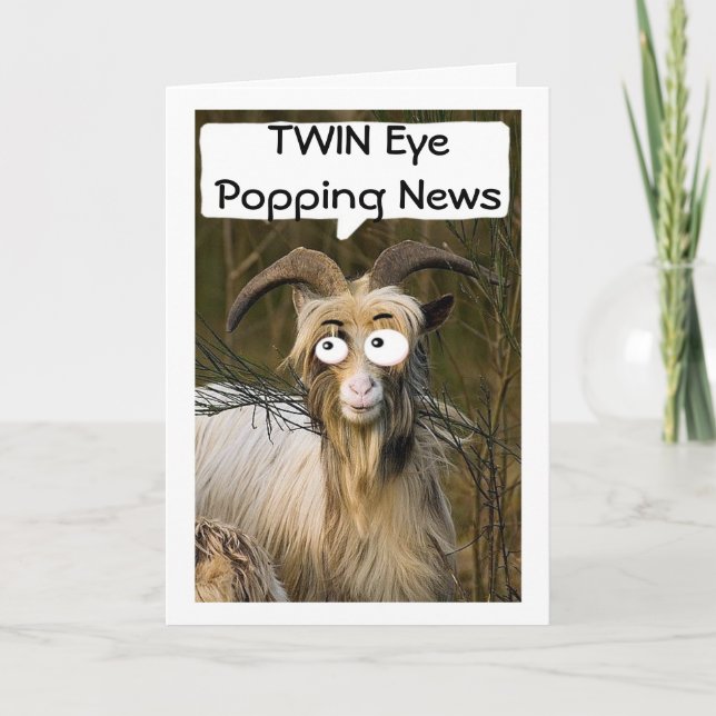 TARJETA NOTICIA DE GOAT'S OYE POPPING ES MI "CUMPLEAÑOS DE (Anverso)