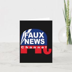 Tarjeta Noticias falsas - Noticias falsas contra Trump