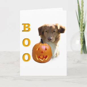 Tarjeta Nova Scotia Halloween BOO