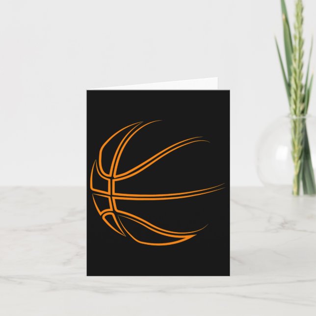 Tarjeta Novedad de baloncesto - Baloncestista (Anverso)