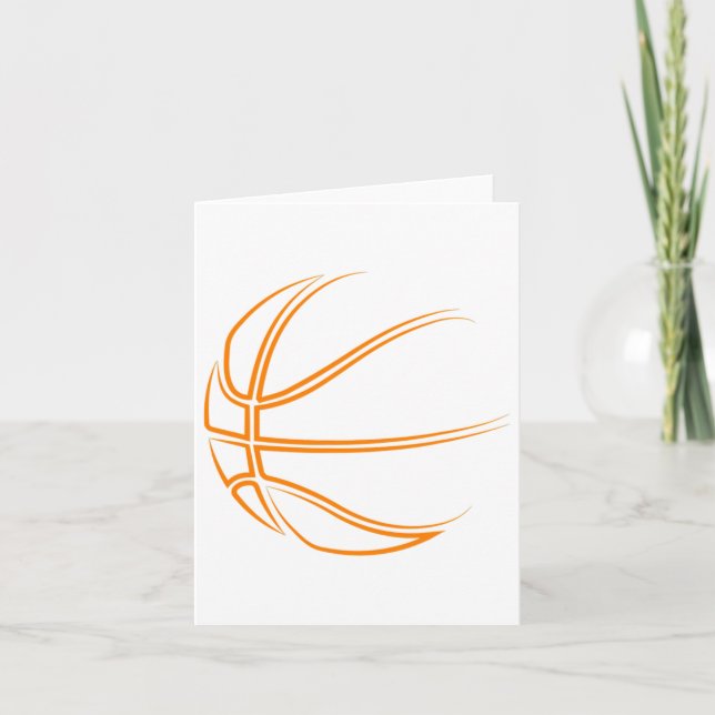 Tarjeta Novedad de baloncesto - Baloncestista (Anverso)